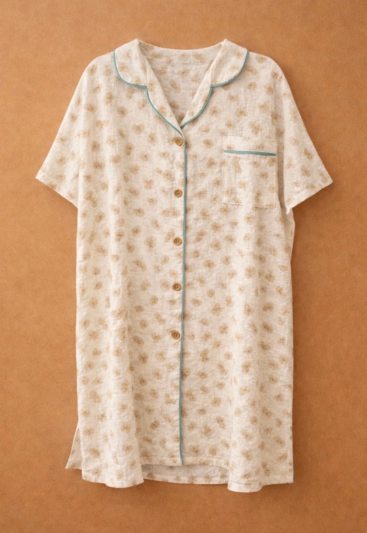 Camisón hojas