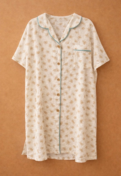 Camisón hojas