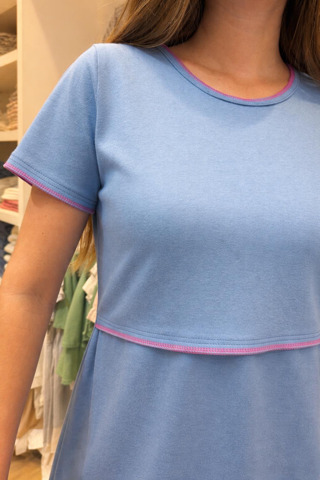 Camisón azul