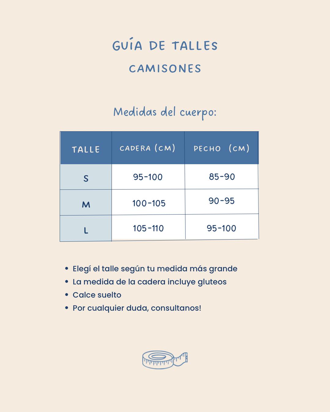 Camisón cuadritos con botones